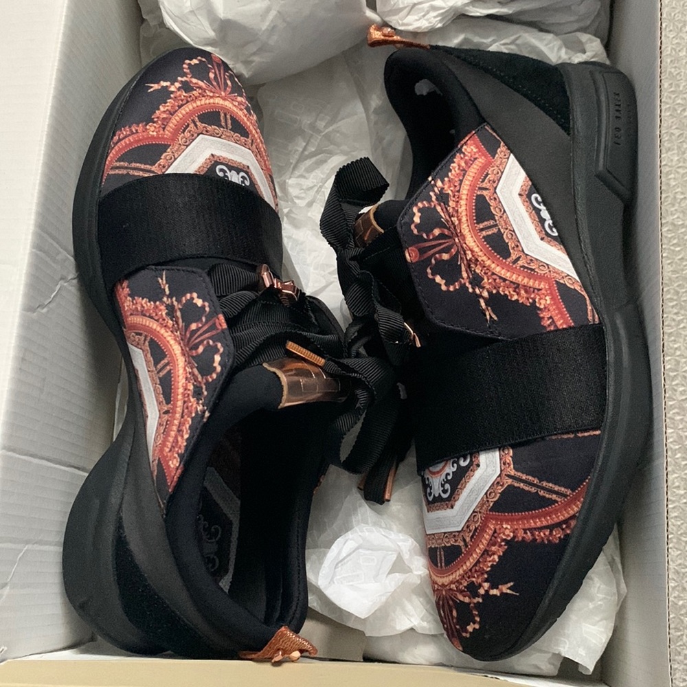 Ted baker black Versailles sneakers